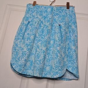 IBKUL Skort Women's XS Blue UPF 50+ Performance Golf Tennis Skirt Quick Dry